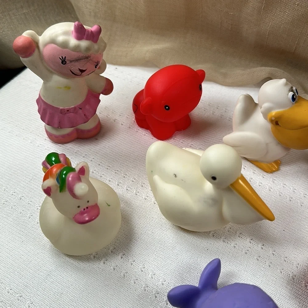 Rubber Toys Lot